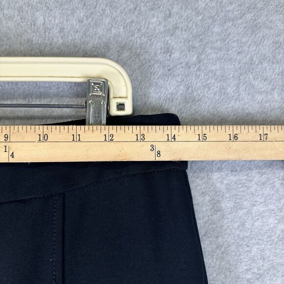 Anthropologie The Essential Slim Black Ankle Trousers Pants Size US 4 UK 8 Casua - Picture 6 of 15